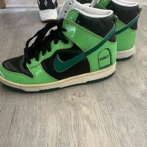 NIKE 2007  DUNK HI HALLOWEEN TOMBSTONE GS 5Y (WOMEN 6) VINTAGE MAX AIR SAFARI
